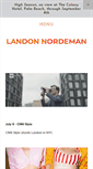 Mobile Screenshot of landonnordeman.com